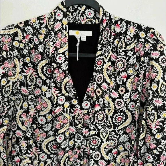 Boden Tie Neck Mini Dress Women's 4R - Picture 13 of 16